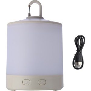 ABS multifunctional light Araminta, white (Picknick, Camping, Grillen)