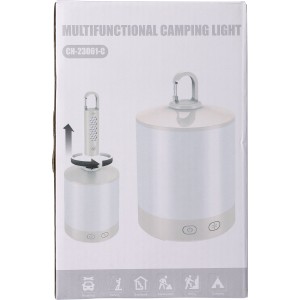 ABS multifunctional light Araminta, white (Picknick, Camping, Grillen)
