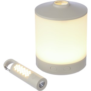 ABS multifunctional light Araminta, white (Picknick, Camping, Grillen)