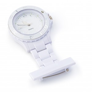 ABS nurse watch Simone, white (Clocks and watches)