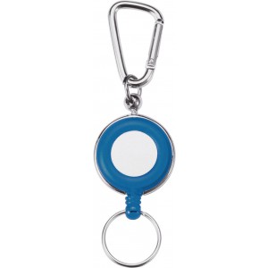 ABS pass holder Bruno, cobalt blue (Lanyard, armband, badge holder)