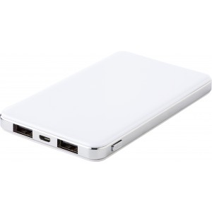 ABS power bank Jerry, white (Powerbanks)