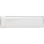 ABS power bank with 2200mAh Li-ion battery, white (4200-02)