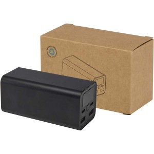 Acamar 20.000 mAh 70W recycled aluminium laptop power bank,  <font size=1>[ENG]</font>