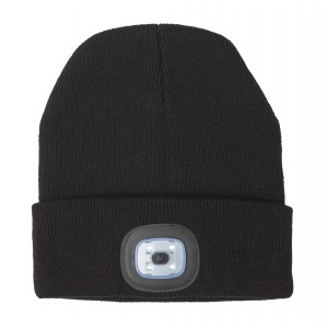 Acrylic beanie Vivian, black (Hats)