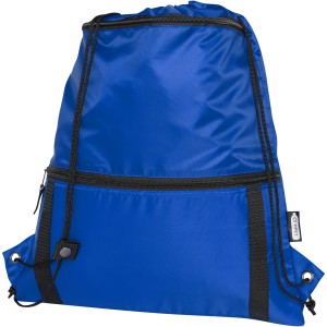 Adventure recycled insulated drawstring bag 9L, Royal blue (Backpacks)