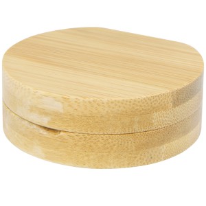 Afrodit Taschenspiegel aus Bambus, natural (Kosmetikspiegel)