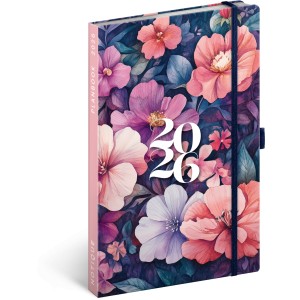Agenda / notesz Bouquet 2026, 13 x 21 cm <font size=1>[ENG]</font>