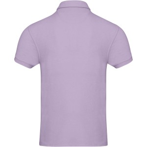 Akoya recycled terry unisex polo, Lilac (T-Shirts, aus Mischgewebe, synthetisch)
