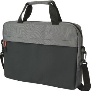 500D Zweifarbige Laptoptasche Seren, Grau