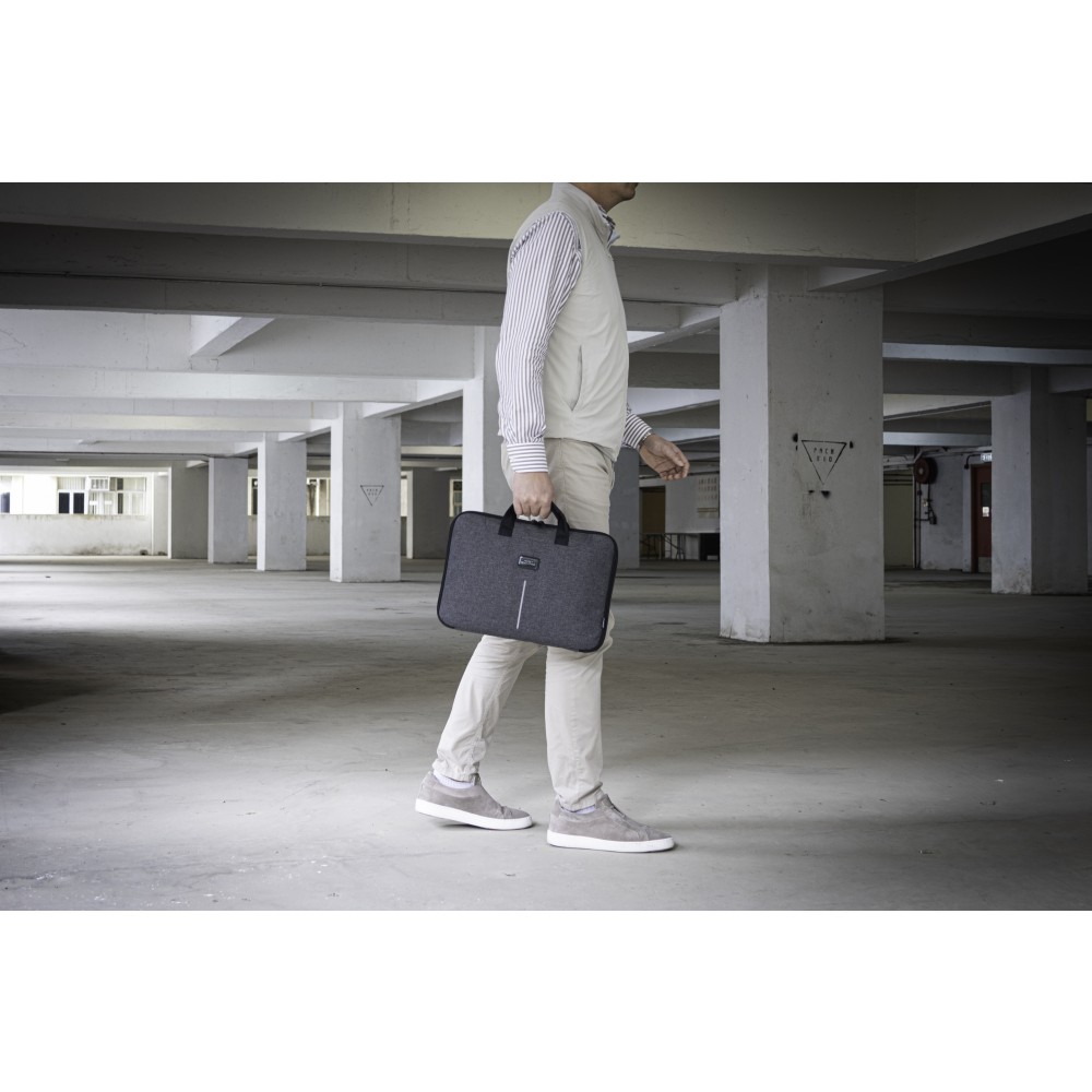 Brandcharger Specter 2 16 inch laptop bag, grey (Aktentaschen, Laptoptaschen)