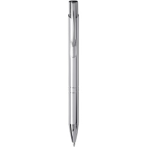 Moneta Druckkugelschreiber aus eloxierterm Aluminium, chrom
