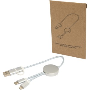 Alasia 5-in-1 recycled aluminium and plastic 30 cm data sync <font size=1>[ENG]</font>