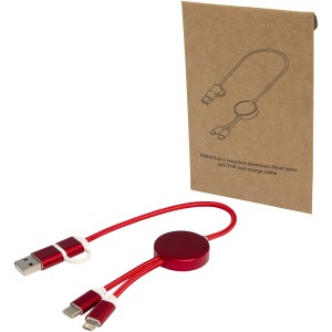 Alasia 5-in-1 recycled aluminium and plastic 30 cm data sync <font size=1>[ENG]</font>