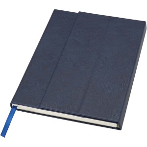 Alejandra A5 recycled plastic hard cover notebook, Ocean blu (Notebooks)