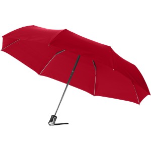 Alex 21,5" Vollautomatik Kompaktregenschirm, rot