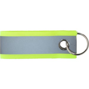 Reflektierender Polyester-Schlsselanhnger Aliyah, Gelb