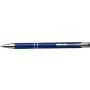 Aluminium ballpen Albacete, cobalt blue