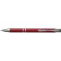 Aluminium ballpen Albacete, red