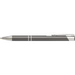 Aluminium ballpen Delia, grey (7061-03CD)