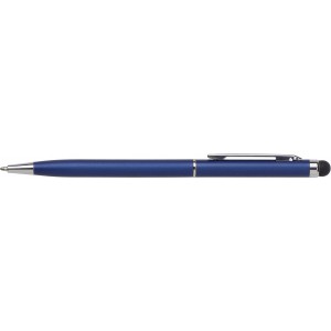 Aluminium ballpen Irina, cobalt blue (Metallic pen)