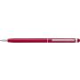 Aluminium ballpen Irina, red