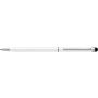 Aluminium ballpen Irina, white