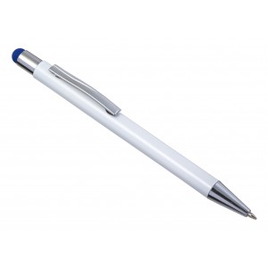 Aluminium ballpen Lise, cobalt blue (Multi-colored, multi-functional pen)