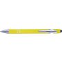 Aluminium ballpen Primo, yellow