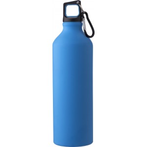 Aluminium drinking bottle Miles, light blue (Sport bottles)