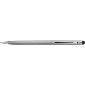 Kugelschreiber aus Aluminium Irina, Silber