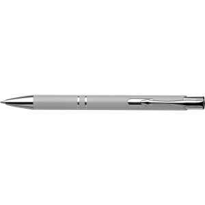 Kugelschreiber aus Aluminium Albacete, Silber