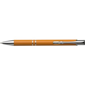 Kugelschreiber aus Aluminium Albacete, Orange