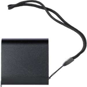 Aluminium tape measure Frances, black <font size=1>[ENG]</font>