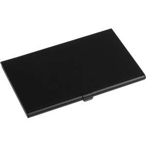 Visitenkartenetui 'Maps' aus Aluminium, Schwarz