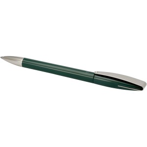 Ana recycled plastic ballpoint pen, Forest green (Plastic pen)