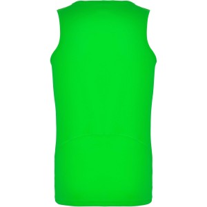 Andre kids sports vest, Lime (T-shirt, mixed fiber, synthetic)