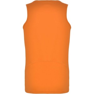 Andre men's sports vest, Fluor Orange (T-shirt, mixed fiber, synthetic)