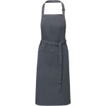 Andrea 240 g/m2 apron with adjustable neck strap, Grey (11333483)