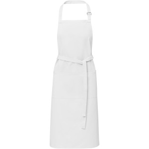 Andrea 240 g/m2 Schrze mit verstellbarem Nackenband, weiss