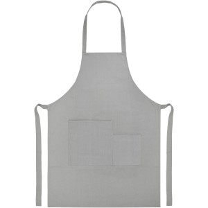 Khana 280 g/m2 cotton apron, Grey (Apron)