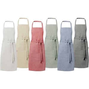 Pheebs 200 g/m2 recycled cotton apron, Heather green (Apron)