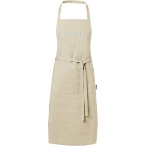 Pheebs 200 g/m2 recycled cotton apron, Natural (Apron)
