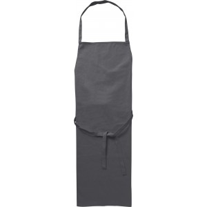 Polyester (200 gr/m2) apron Mindy, grey (Apron)