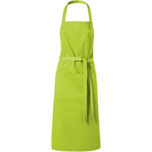 Viera apron with 2 pockets, Lime (Apron)