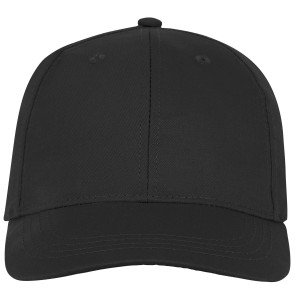 Ares 6 panel cap, solid black (Hats)