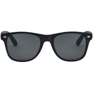 Arlo bamboo sunglasses with black coating, Solid black (Sonnenbrillen)