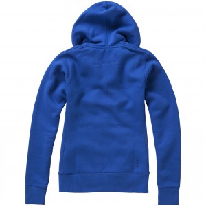 Arora hooded full zip ladies sweater, Blue (Pullovers)