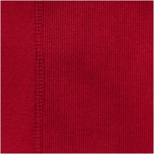 Arora hooded full zip ladies sweater, Red (Pullovers)