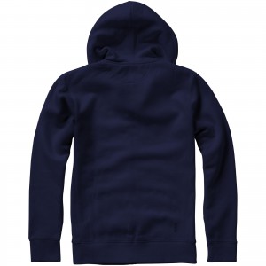 Arora hooded full zip sweater, Navy (Pullovers)